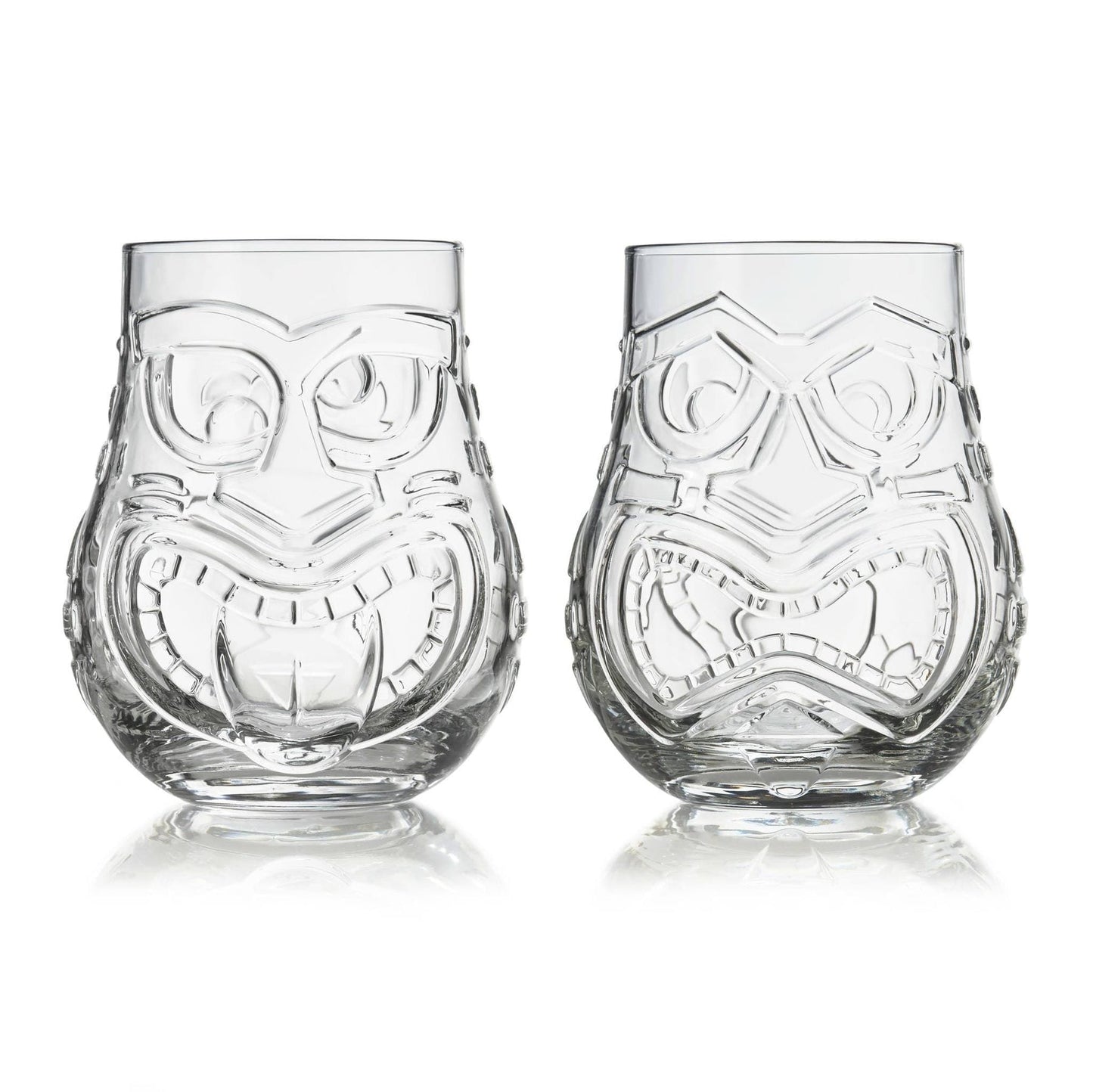 Libbey Tiki Split Tumbler Glasses, 15.75-ounce, Set of 4